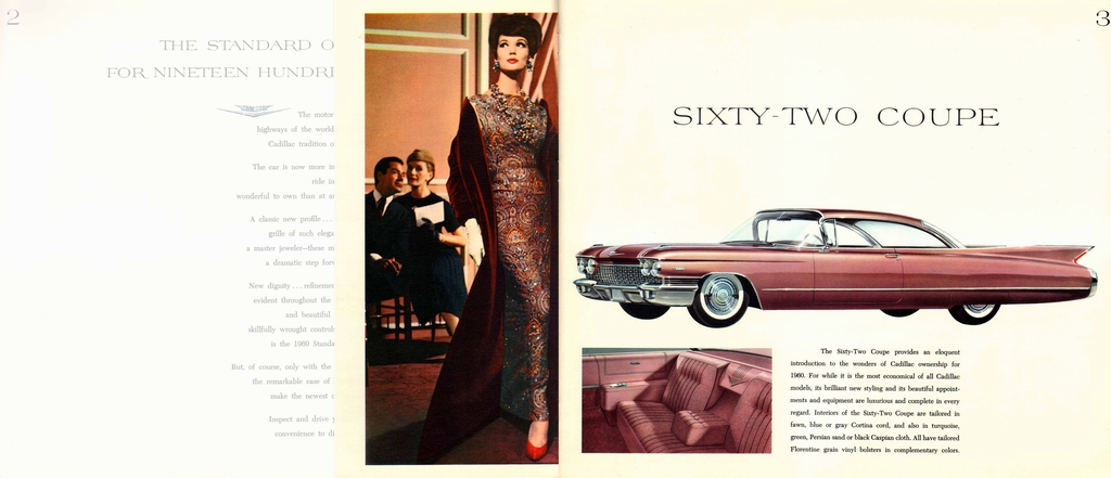 1960 Cadillac Full Line Prestige Brochure Page 1